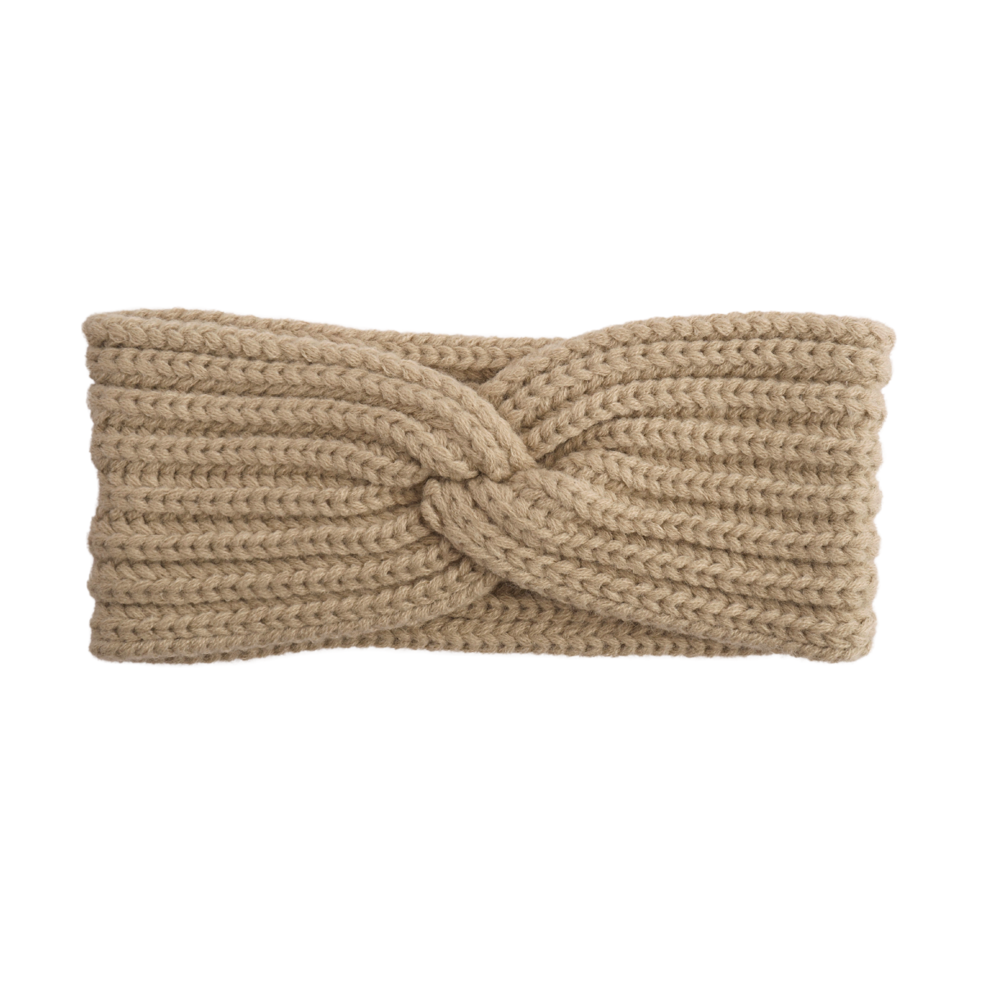 Knitted Headband - Latte
